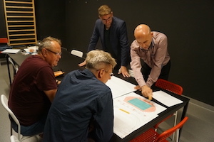 Spotkanie dotyczące II etapu remontu stadionu.