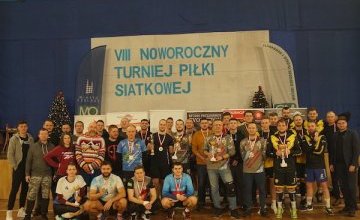 Nakło i Przyjaciele zwycięzcami VIII Noworocznego Turnieju Piłki Siatkowej o Puchar Burmistrza Miasta Czeladź