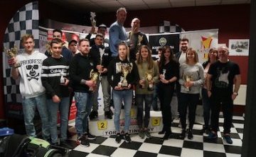 Joanna Wojtarowicz i Szymon Skrobacz Mistrzami Czeladzi w gokartach