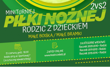 Mini Turniej Piłki Nożnej 2v2 Rodzic z Dzieckiem
