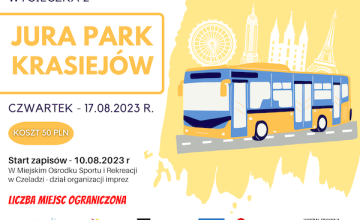 Lato w mieście z MOSiRem wycieczka do JuraPark Krasiejów