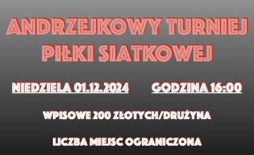 VIII Andrzejkowy Turniej Piłki Siatkowej